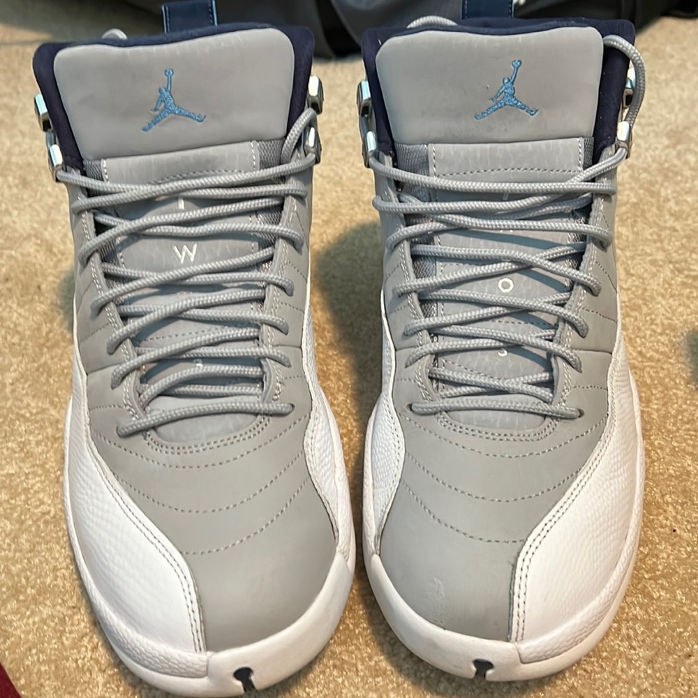 Jordan 12 Retro Grey University Blue Size 11
